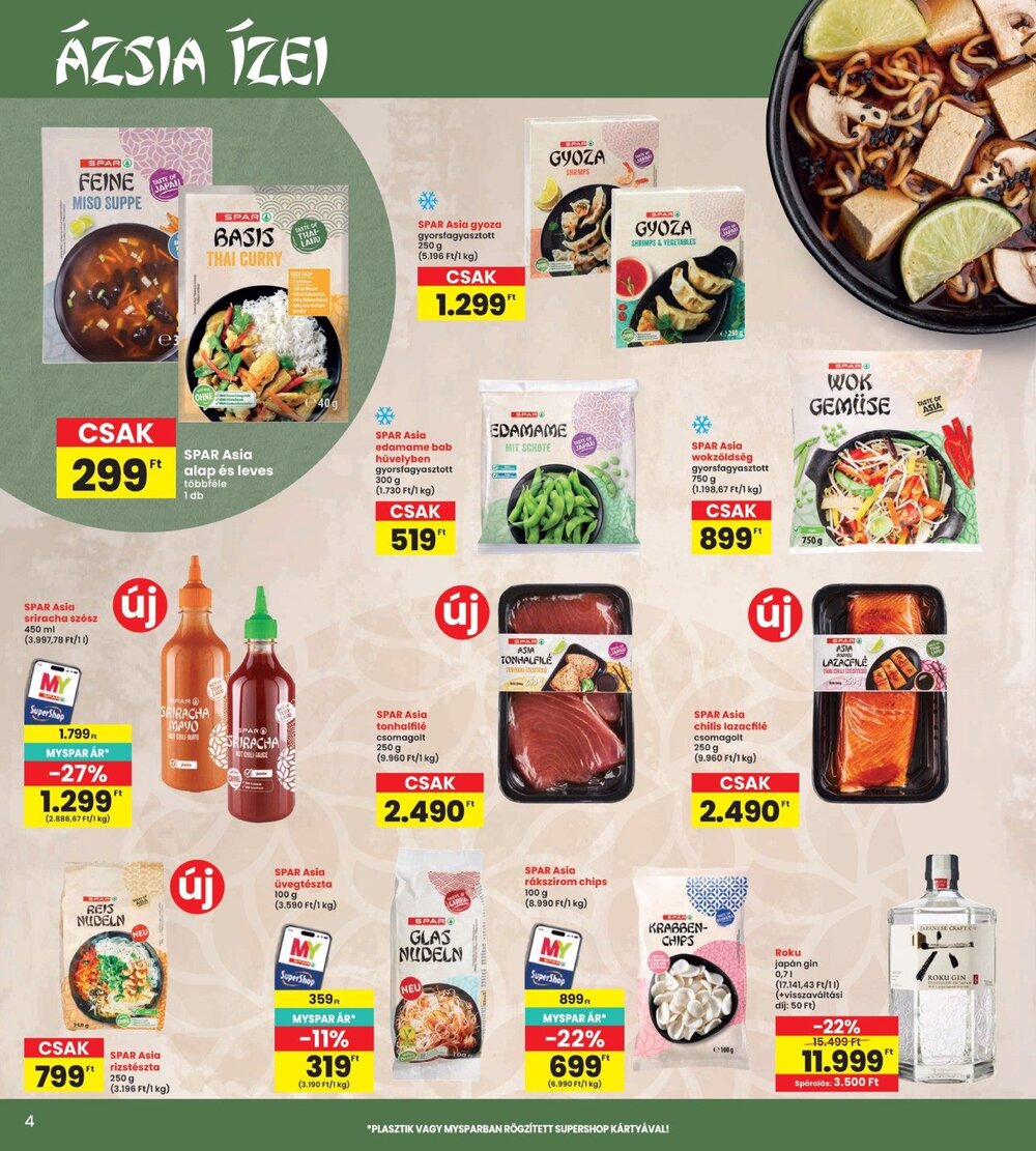 Interspar akciós újság 2026.09.10-től - 4. oldal.