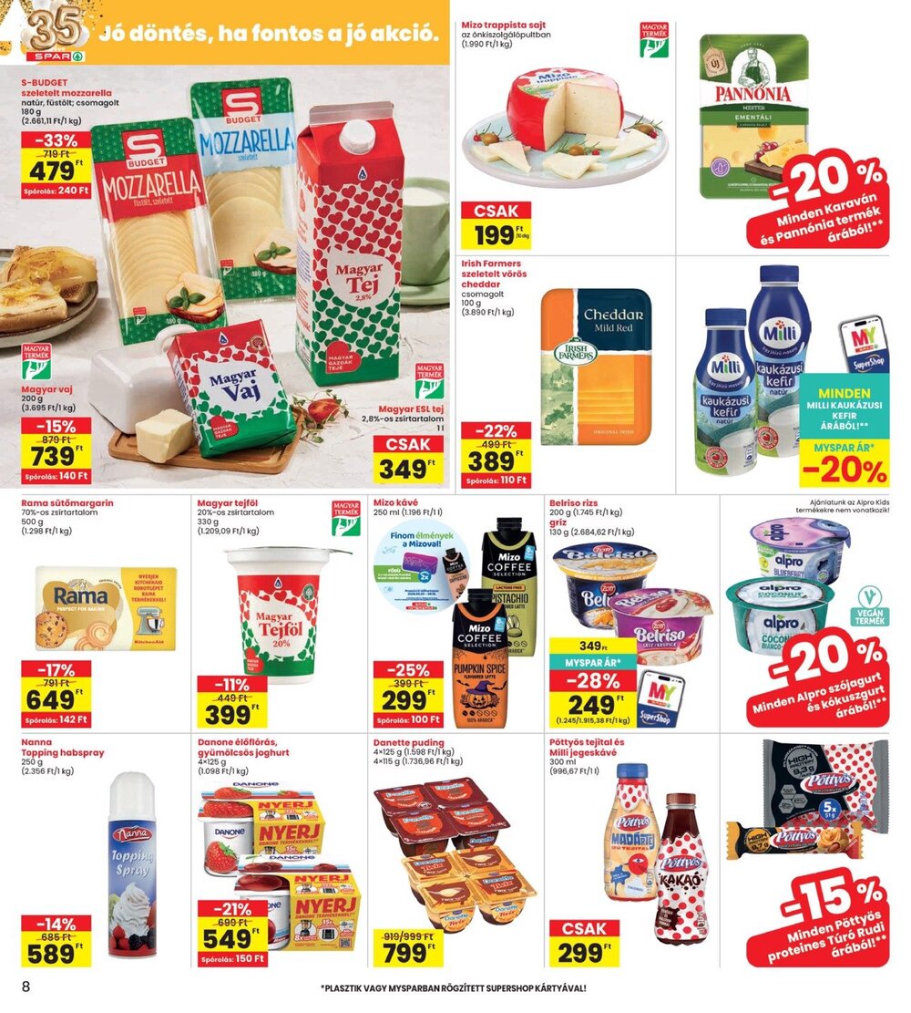 Interspar akciós újság 2026.09.10-től - 8. oldal.
