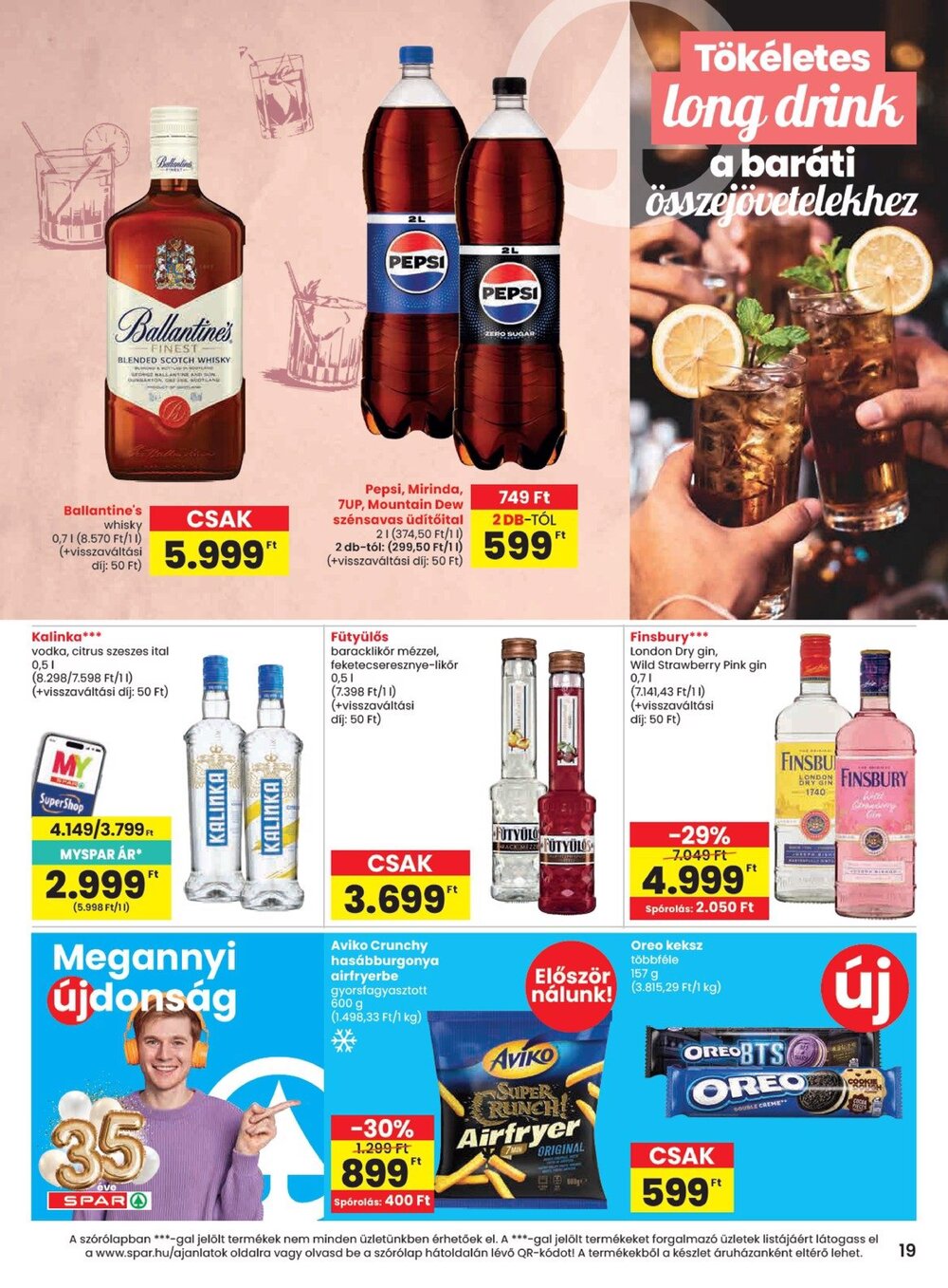 Spar akciós újság 2026.09.10-től - 19. oldal.