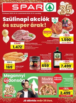 Spar akciós újság 2026.09.10-től