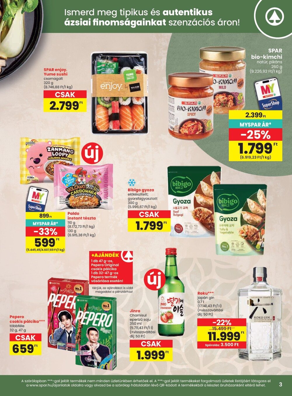 Spar akciós újság 2026.09.10-től - 3. oldal.
