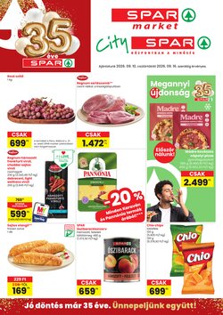 Spar Market akciós újság 2026.09.10-től