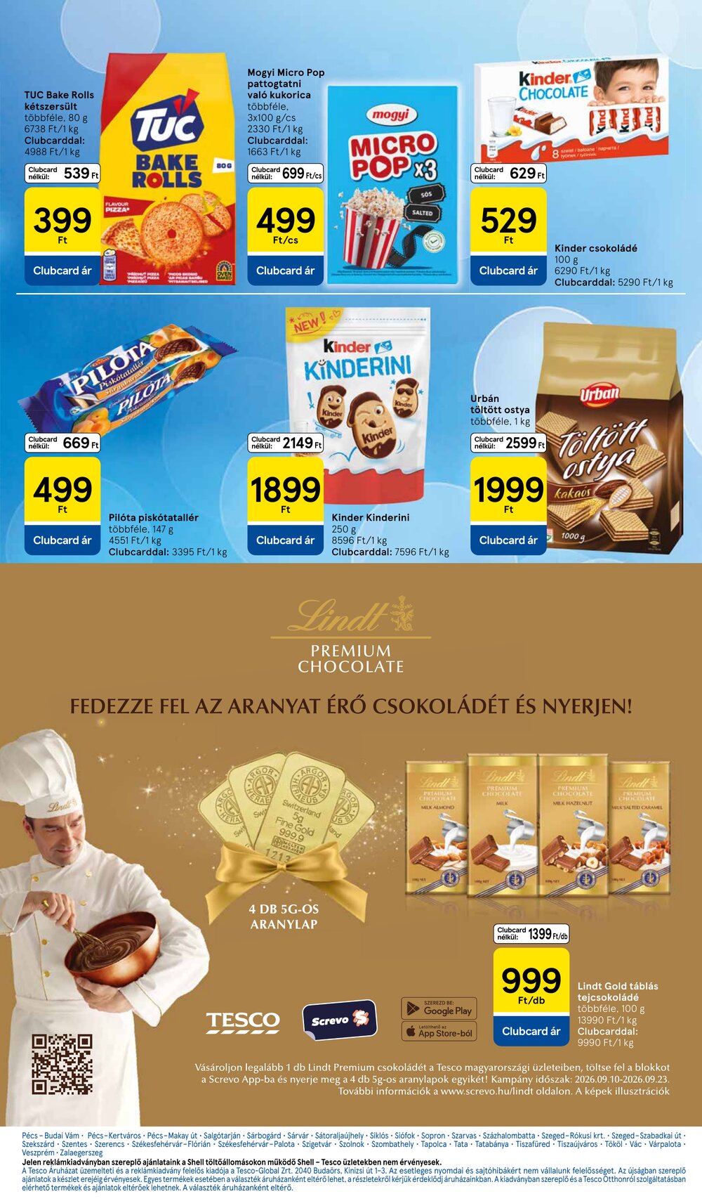 Tesco akciós újság 2026.09.10-től - 23. oldal.