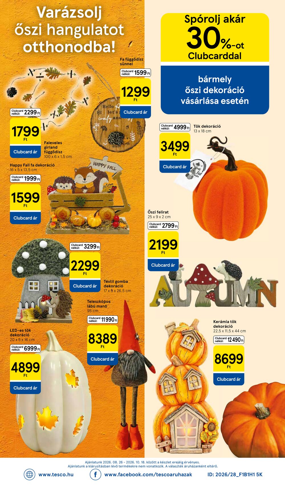 Tesco akciós újság 2026.09.10-től - 34. oldal.