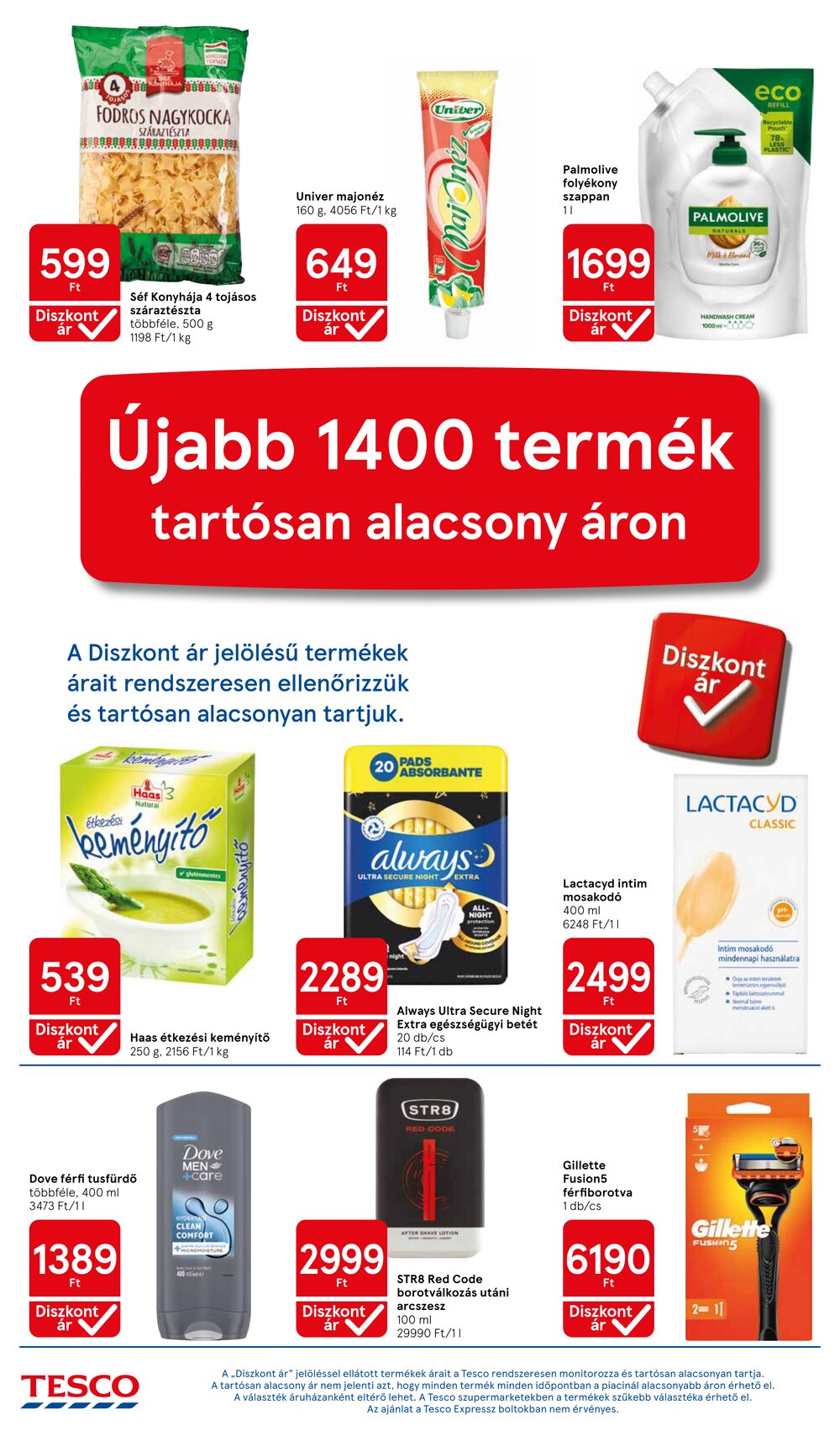 Tesco akciós újság 2026.09.10-től - 4. oldal.