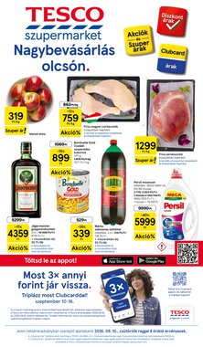 Tesco akciós újság 2026.09.10-től