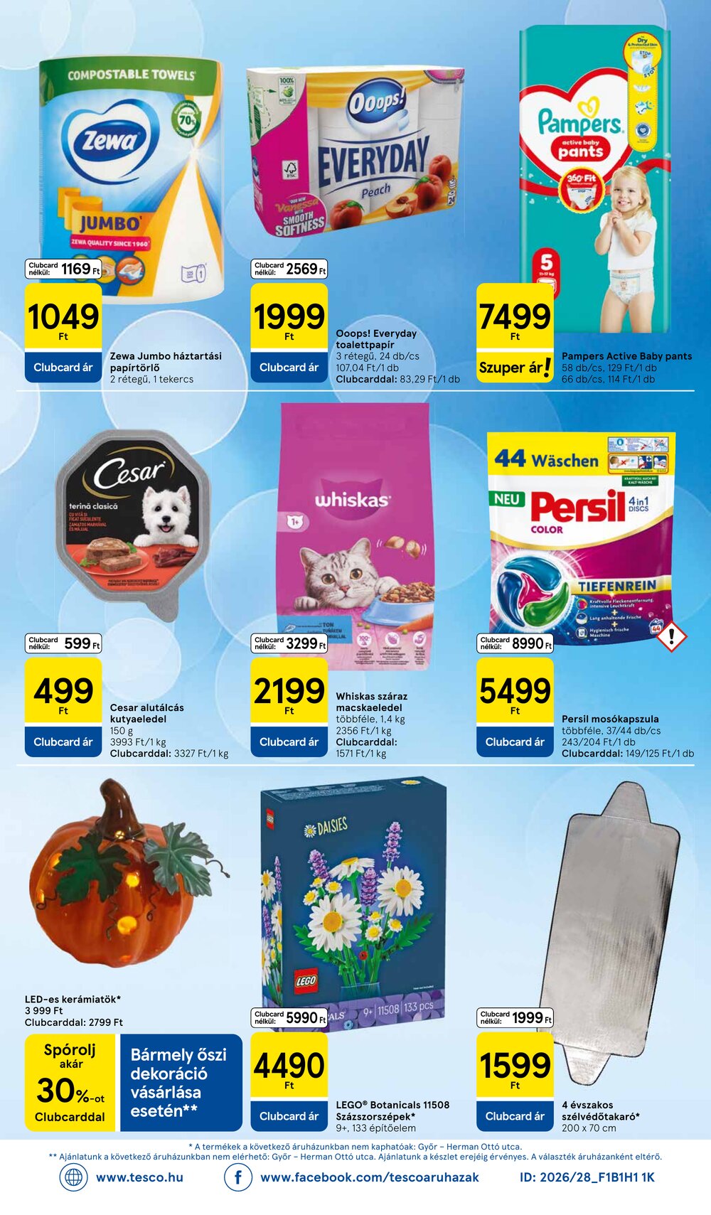 Tesco akciós újság 2026.09.10-től - 8. oldal.