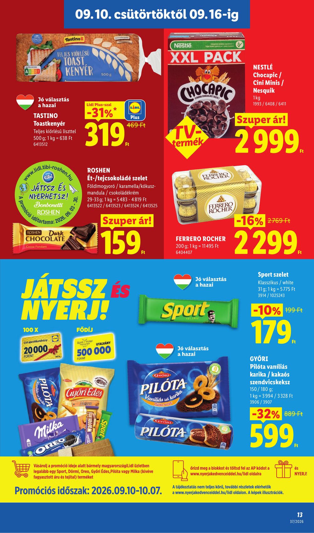 Lidl akciós újság 2026.09.10-től - 13. oldal.