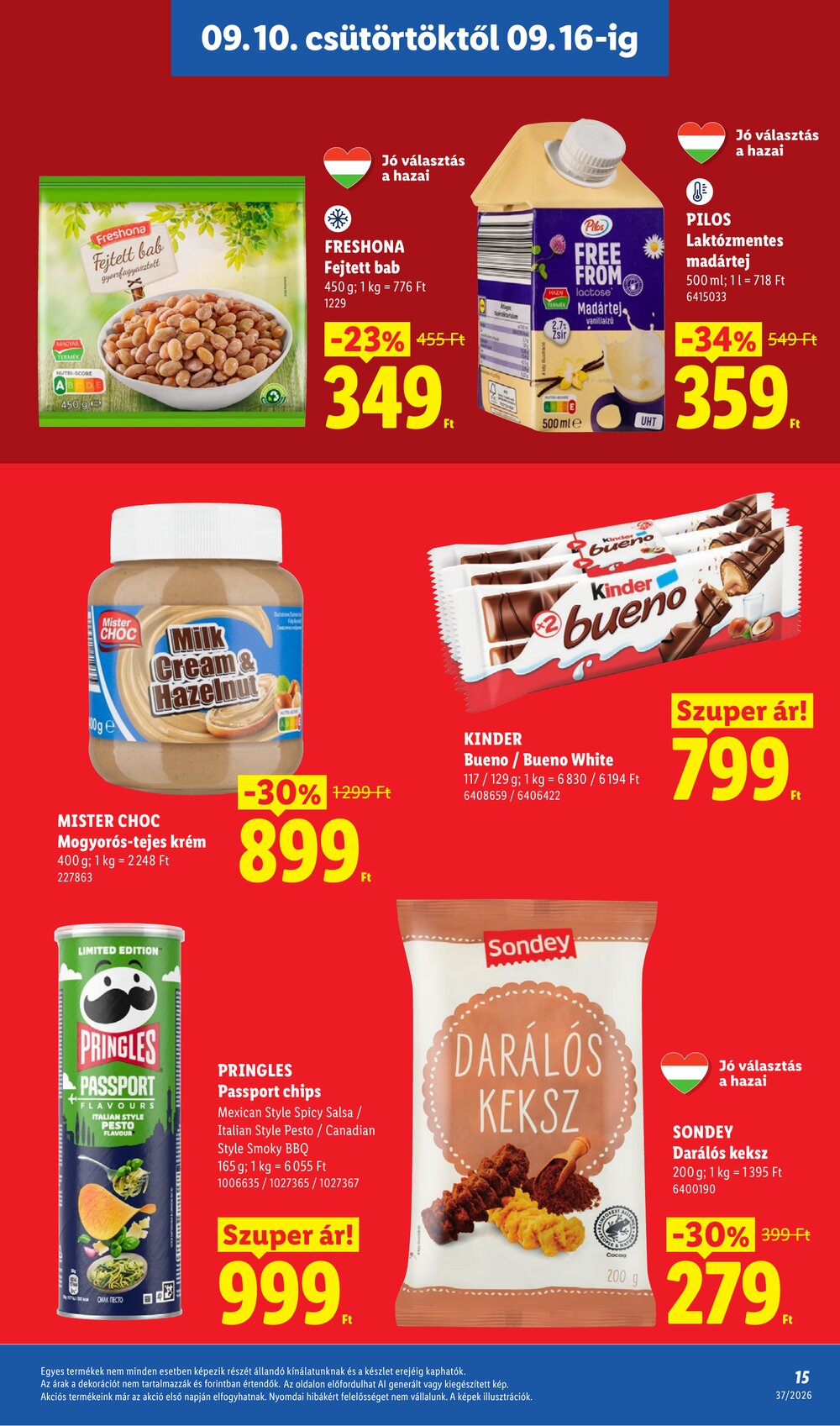 Lidl akciós újság 2026.09.10-től - 15. oldal.