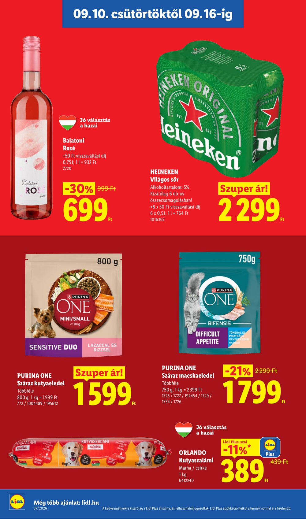 Lidl akciós újság 2026.09.10-től - 18. oldal.