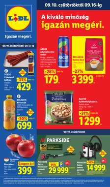 Lidl akciós újság 2026.09.10-től