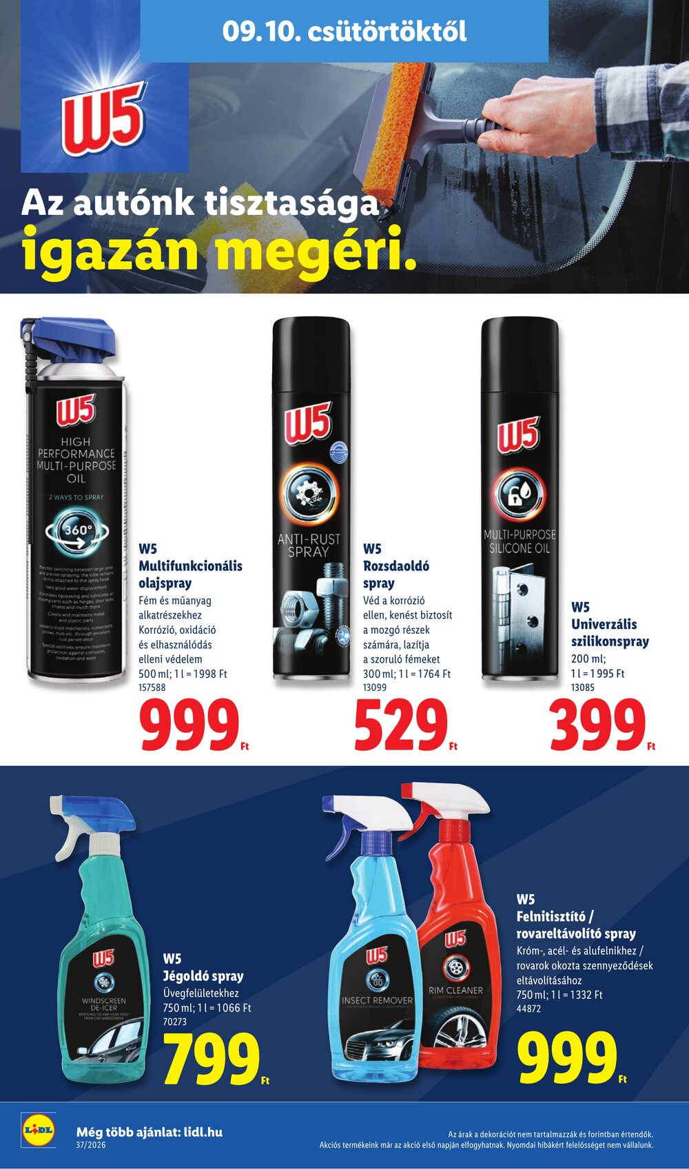 Lidl akciós újság 2026.09.10-től - 20. oldal.