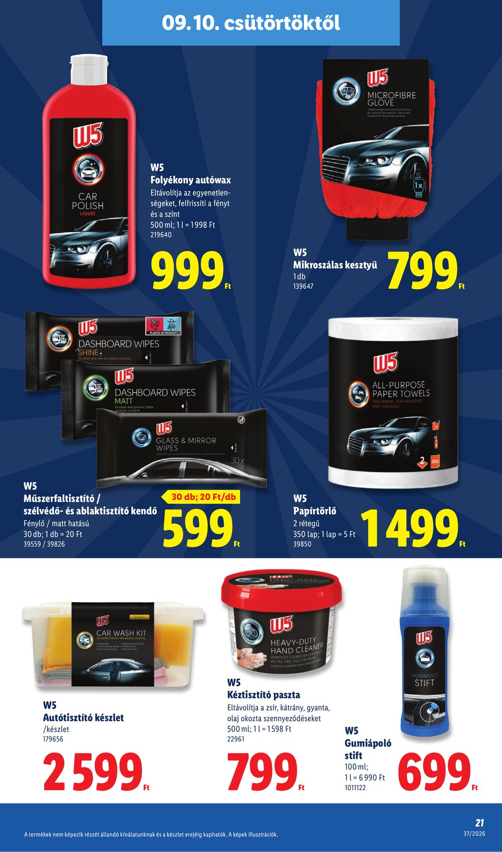 Lidl akciós újság 2026.09.10-től - 21. oldal.