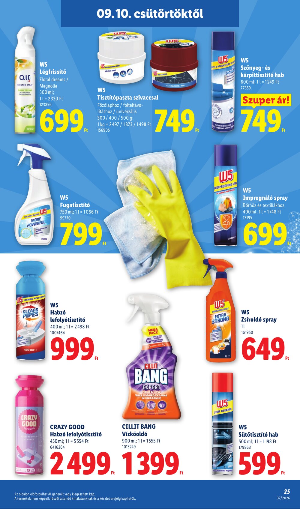 Lidl akciós újság 2026.09.10-től - 25. oldal.