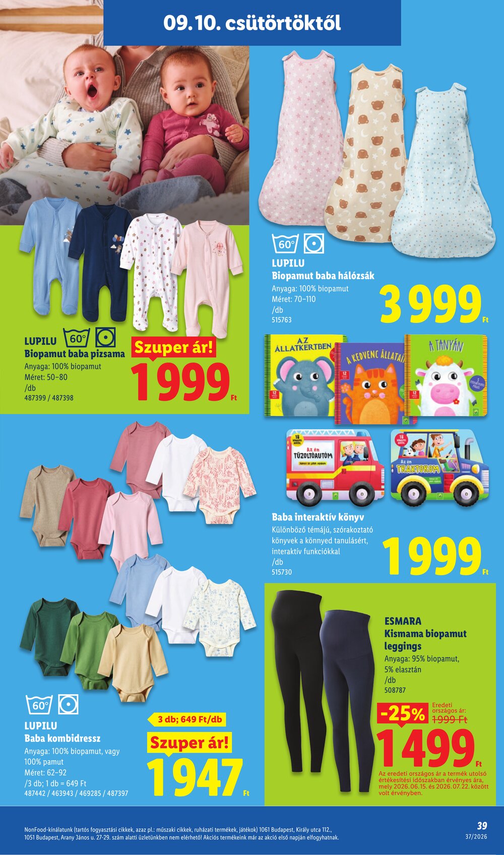 Lidl akciós újság 2026.09.10-től - 39. oldal.