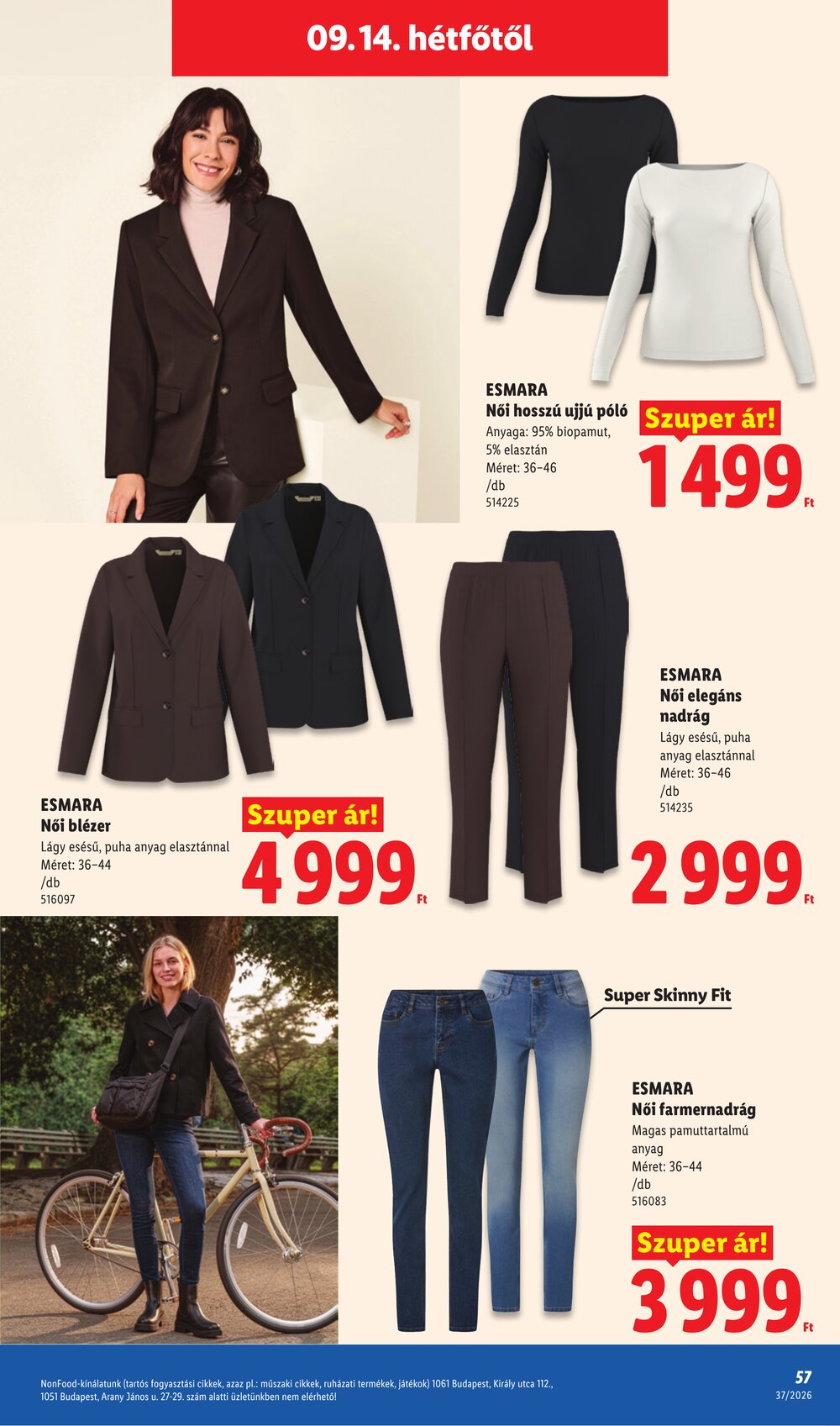 Lidl akciós újság 2026.09.10-től - 57. oldal.