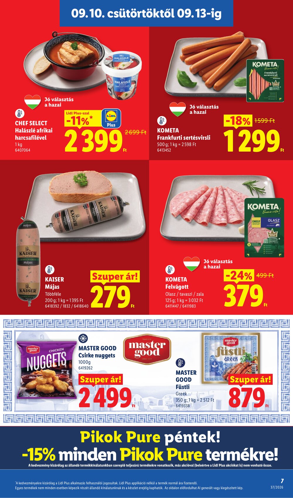 Lidl akciós újság 2026.09.10-től - 7. oldal.