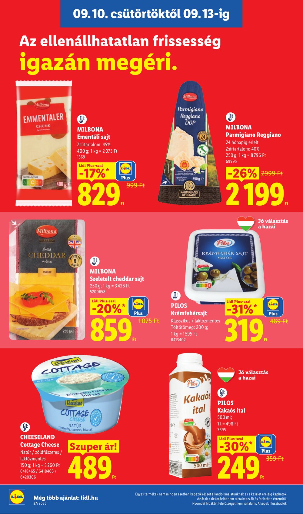 Lidl akciós újság 2026.09.10-től - 8. oldal.