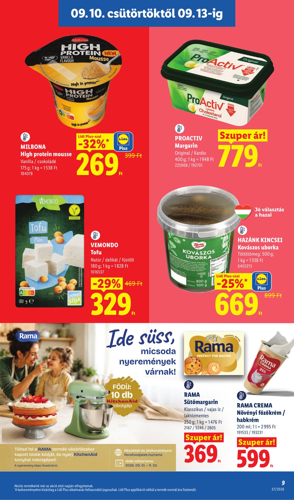 Lidl akciós újság 2026.09.10-től - 9. oldal.