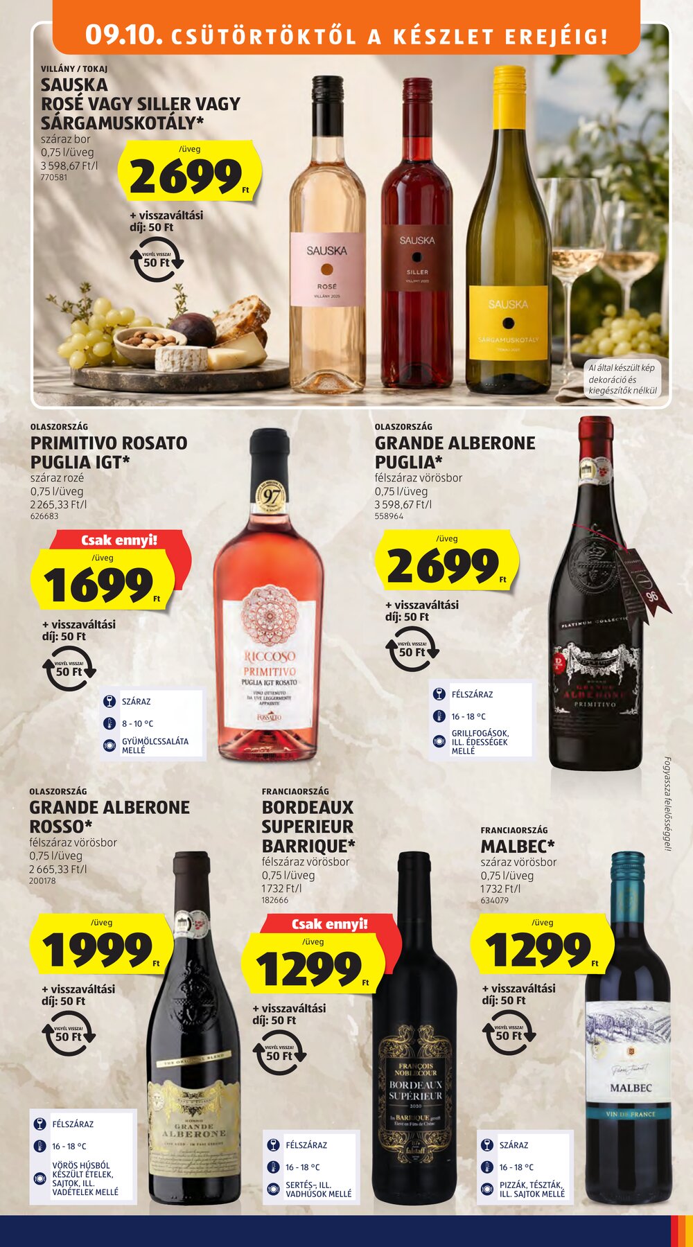 Aldi akciós újság 2026.09.10-től - 17. oldal.