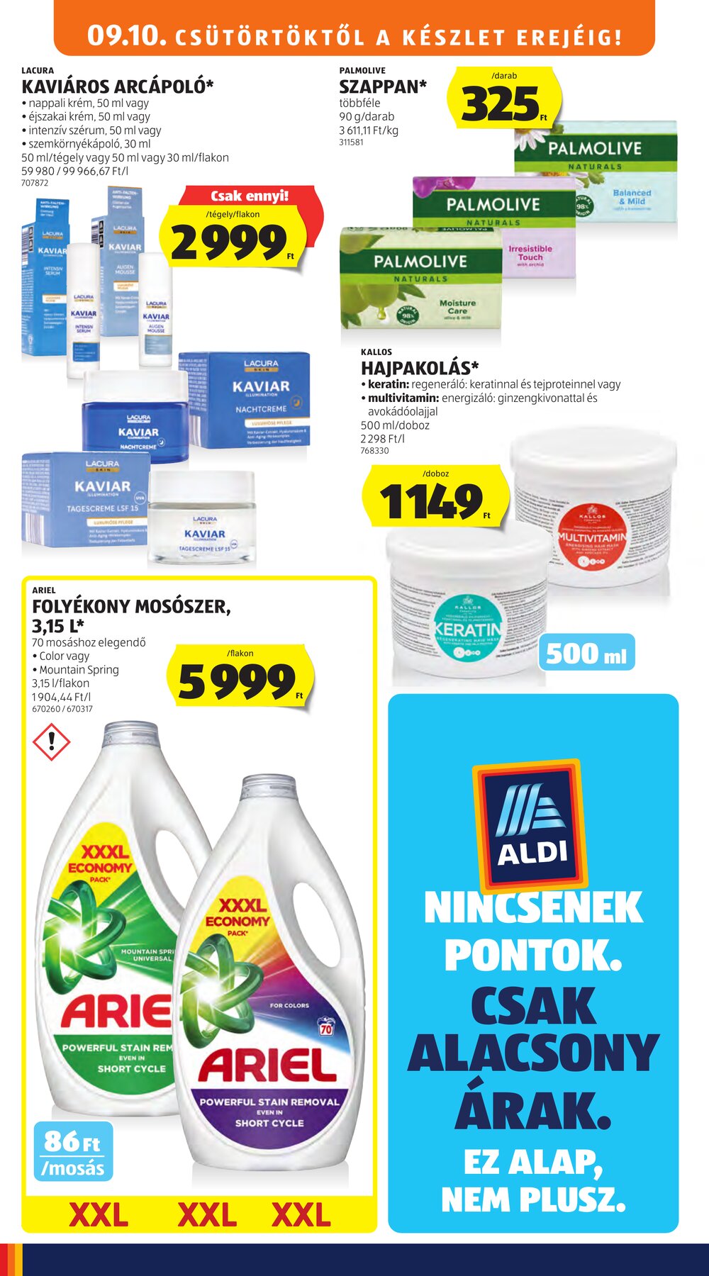 Aldi akciós újság 2026.09.10-től - 22. oldal.
