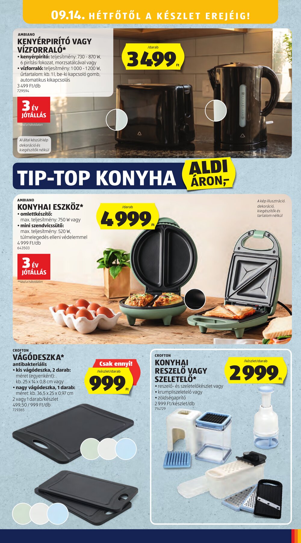 Aldi akciós újság 2026.09.10-től - 41. oldal.