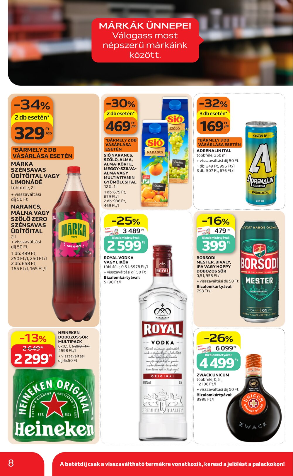 Auchan akciós újság 2026.09.10-től - 8. oldal.