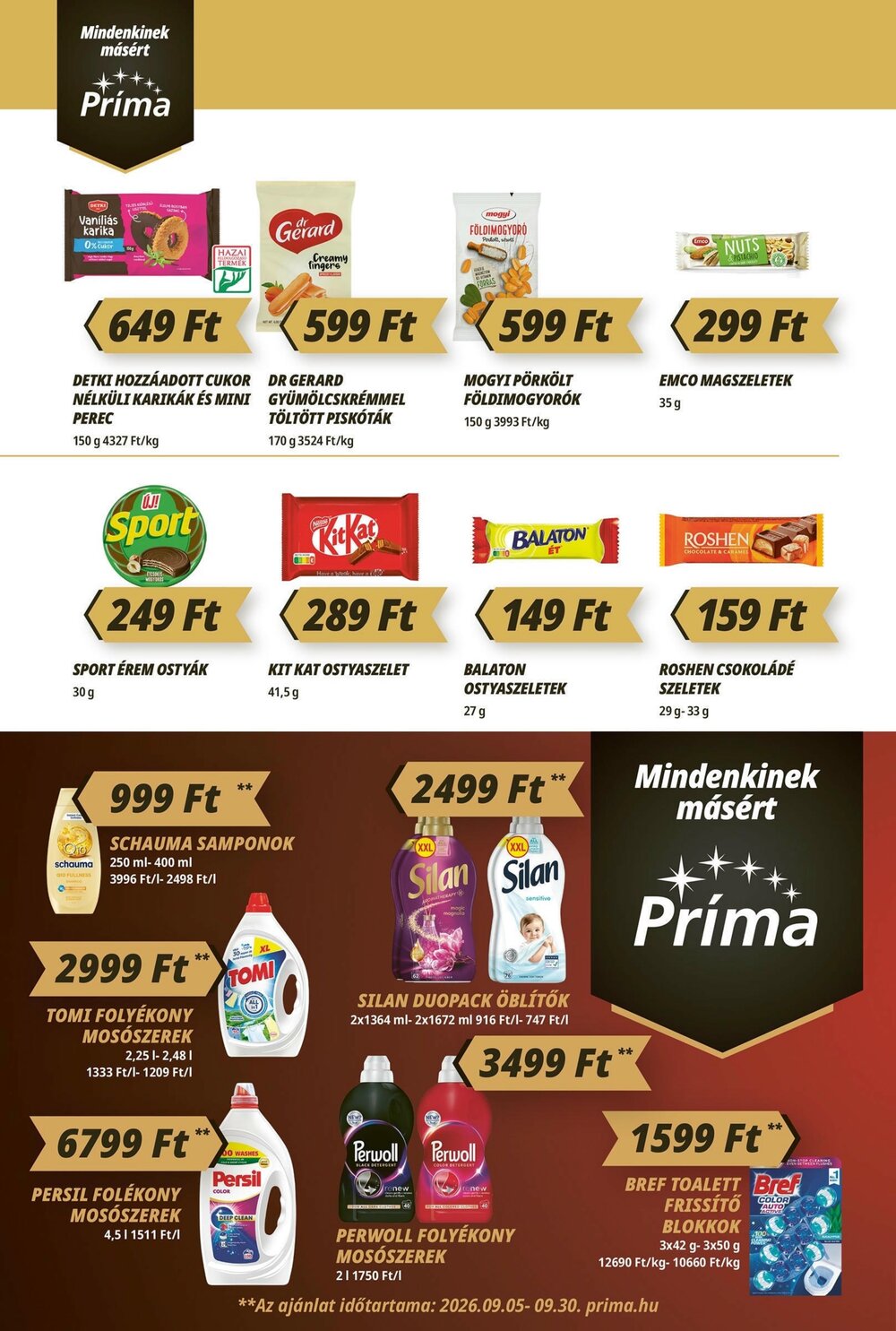 CBA akciós újság 2026.09.10-től - 8. oldal.