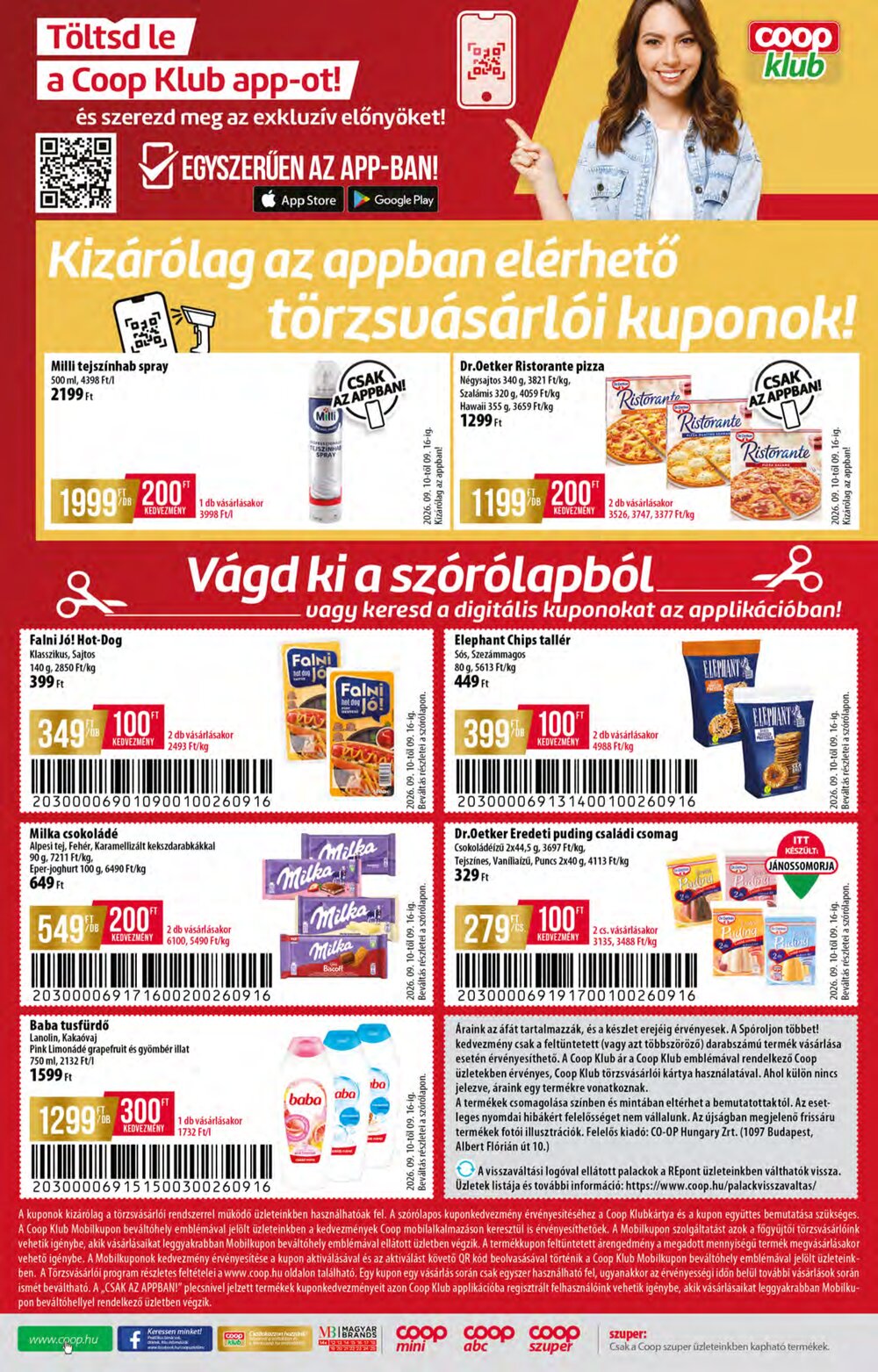 Coop akciós újság 2026.09.10-től - 16. oldal.