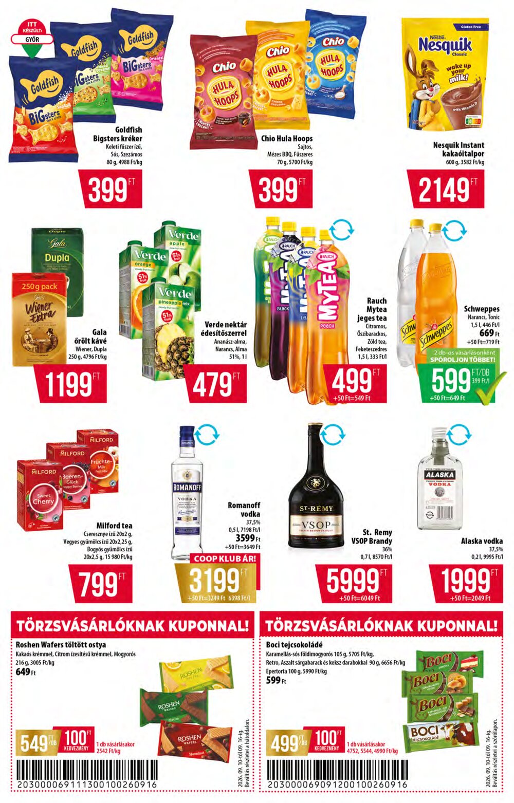 Coop akciós újság 2026.09.10-től - 14. oldal.