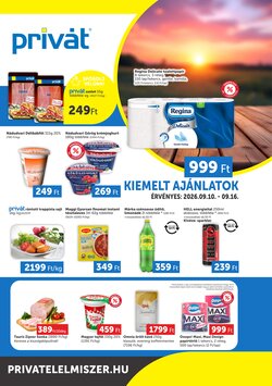Privát akciós újság 2026.09.10-től