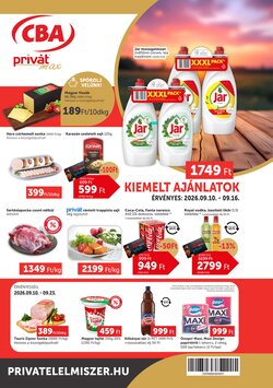 Privát akciós újság 2026.09.10-től