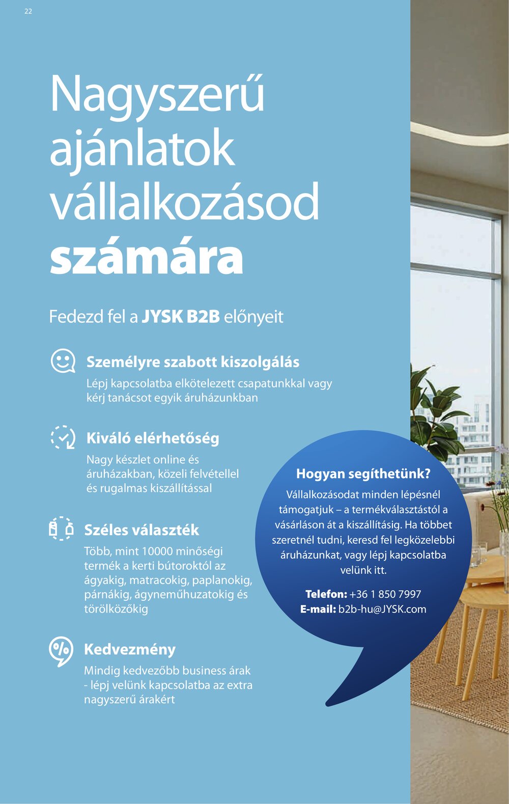 JYSK akciós újság 2026.09.10-től - 23. oldal.
