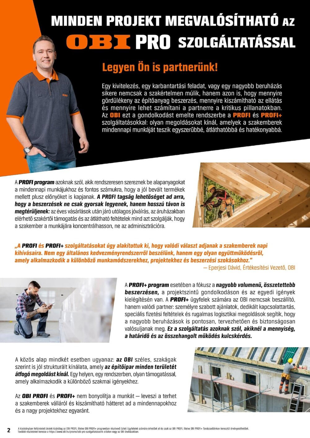 OBI akciós újság 2026.09.15-től - 2. oldal.