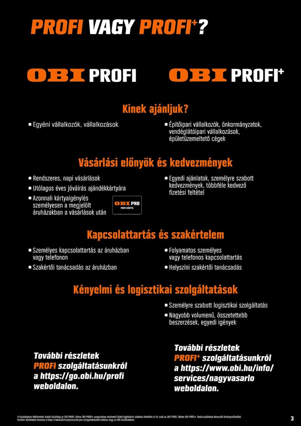 OBI akciós újság 2026.09.15-től - 3. oldal.