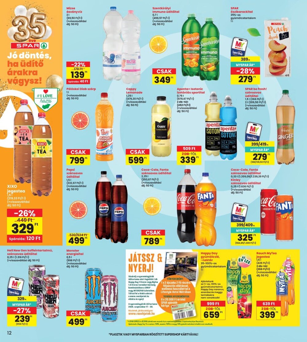 Interspar akciós újság 2026.09.17-től - 12. oldal.