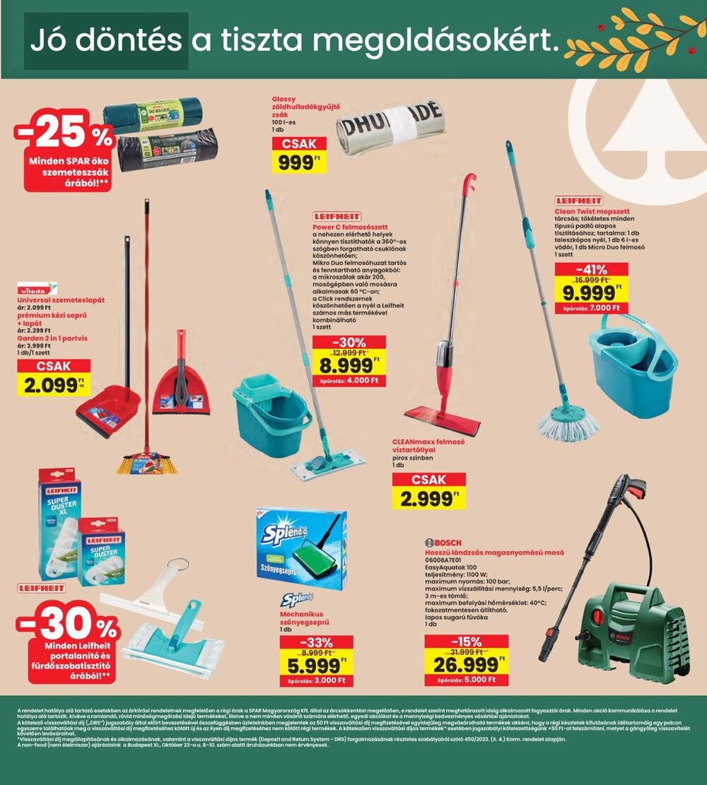 Interspar akciós újság 2026.09.17-től - 20. oldal.