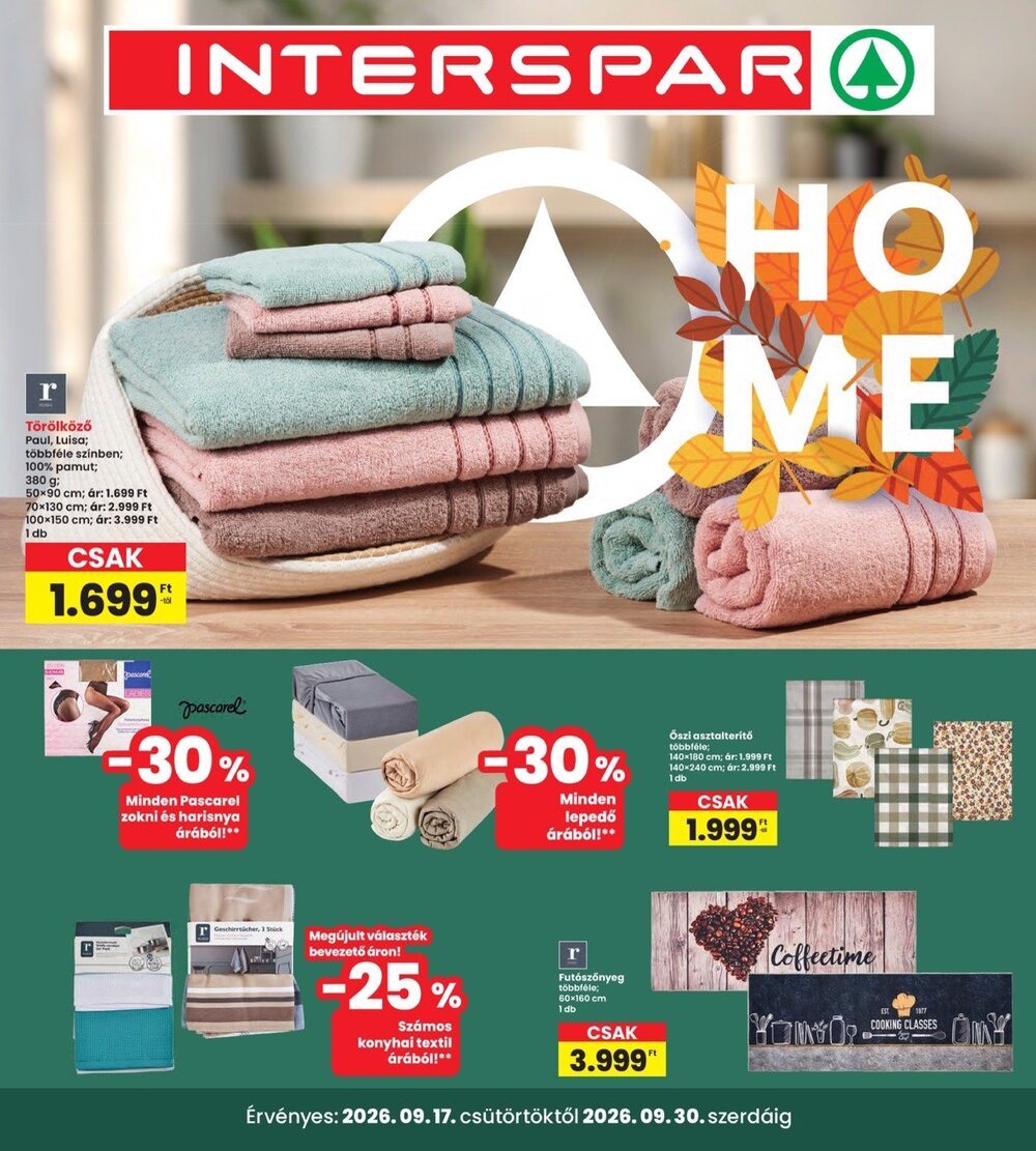 Interspar akciós újság 2026.09.17-től - 24. oldal.