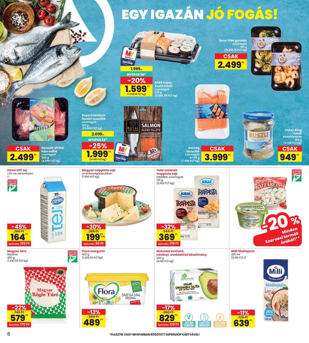Interspar akciós újság 2026.09.17-től - 6. oldal.
