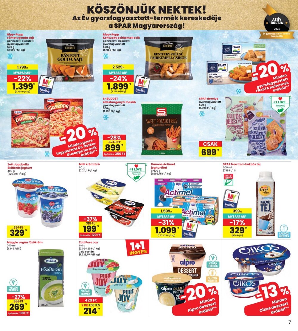 Interspar akciós újság 2026.09.17-től - 7. oldal.