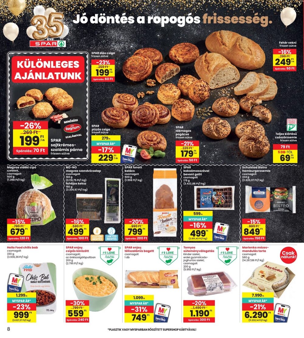 Interspar akciós újság 2026.09.17-től - 8. oldal.