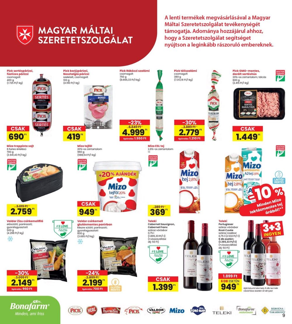 Interspar akciós újság 2026.09.17-től - 9. oldal.