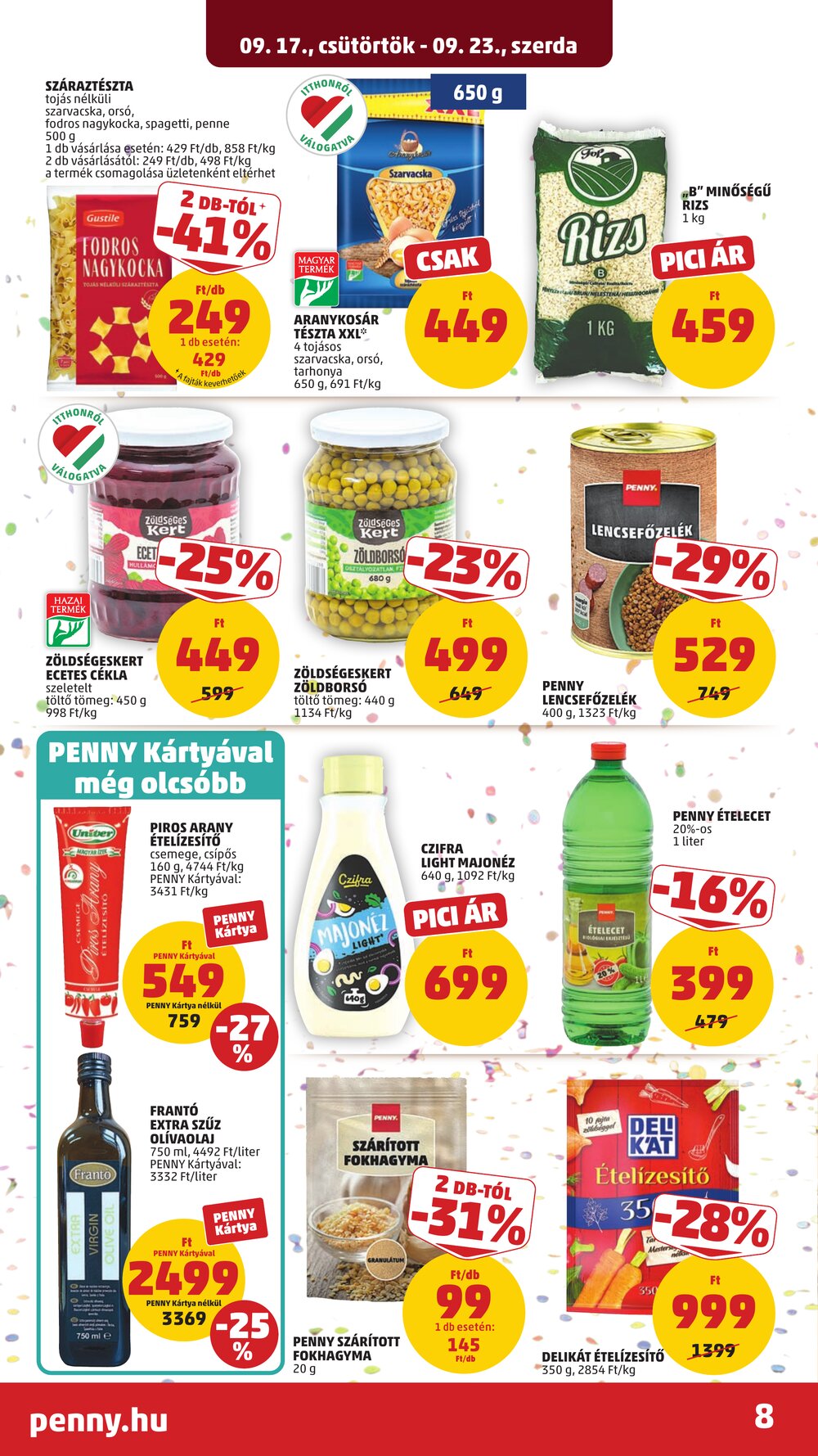Penny Market akciós újság 2026.09.17-től - 12. oldal.
