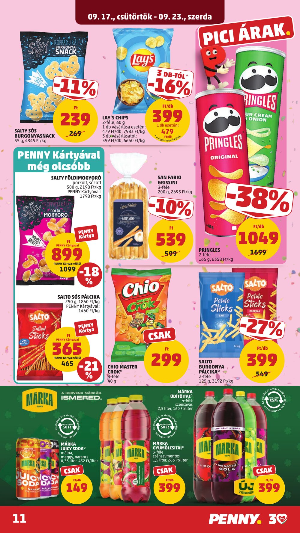 Penny Market akciós újság 2026.09.17-től - 15. oldal.