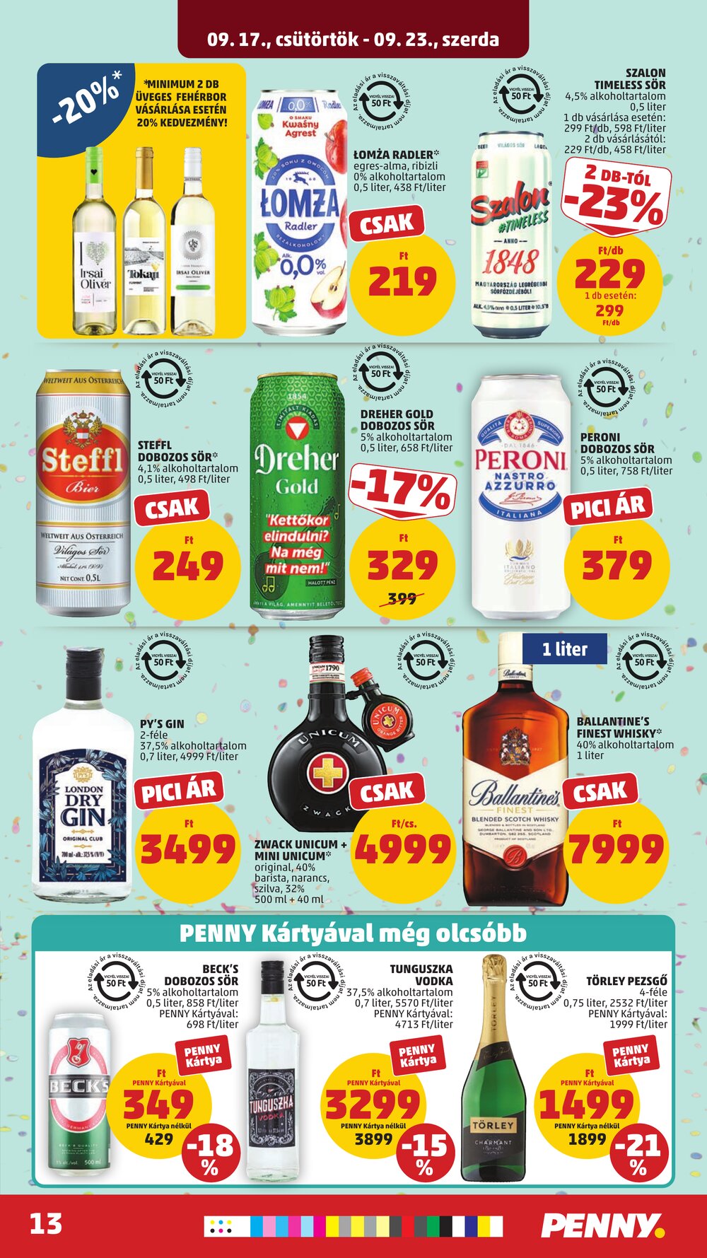 Penny Market akciós újság 2026.09.17-től - 17. oldal.