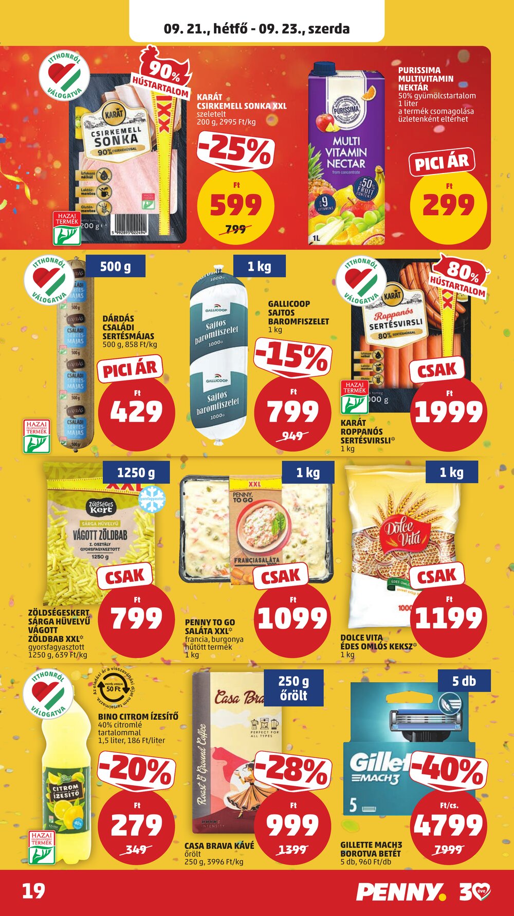 Penny Market akciós újság 2026.09.17-től - 23. oldal.