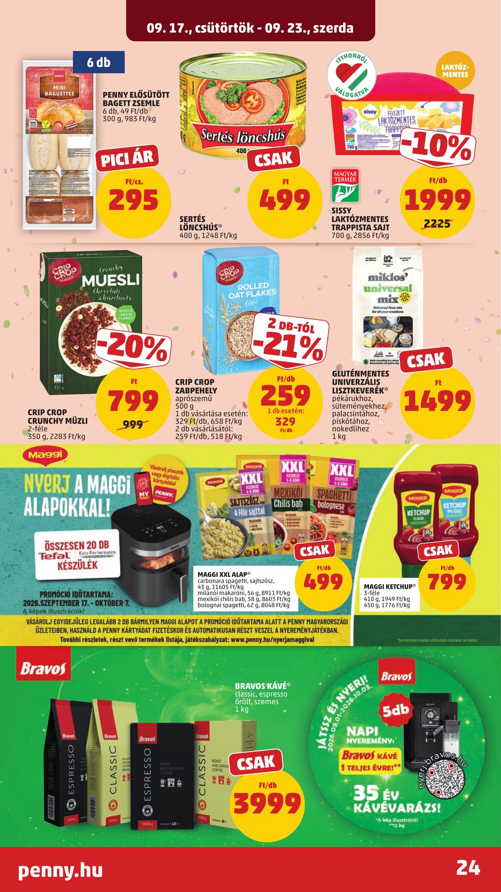 Penny Market akciós újság 2026.09.17-től - 28. oldal.