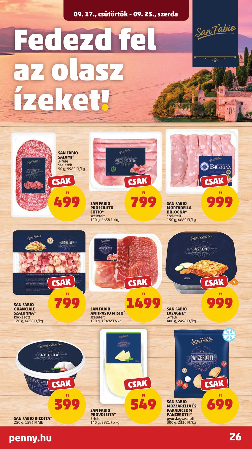 Penny Market akciós újság 2026.09.17-től - 30. oldal.