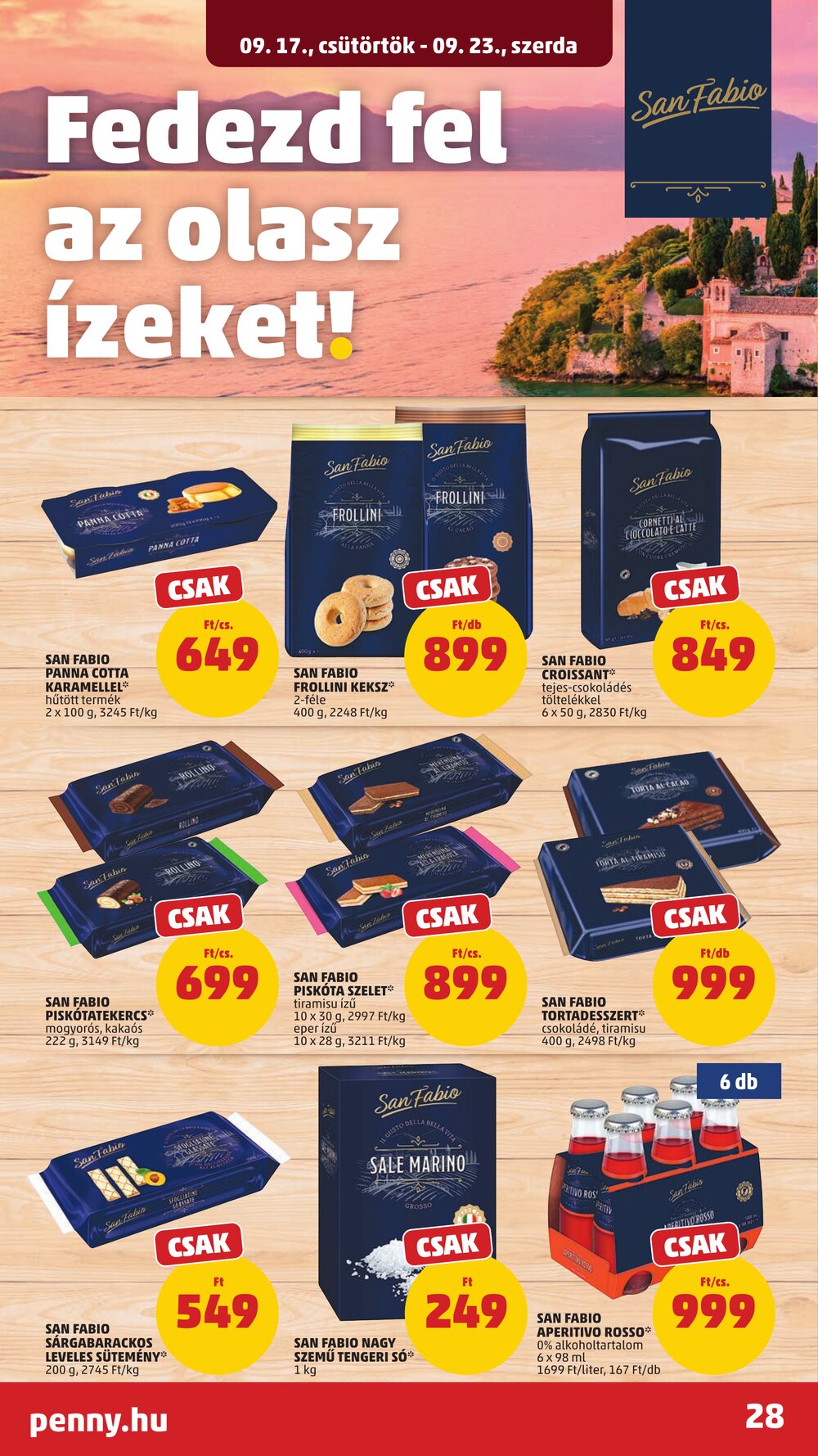 Penny Market akciós újság 2026.09.17-től - 32. oldal.