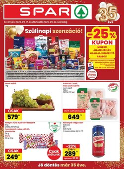Spar akciós újság 2026.09.17-től